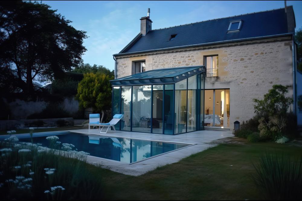 extension de maison à Bolland
