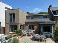 Extension - rehaussement en structure et bardage bois d'une maison unifamiliale dans la région de Mery (2)